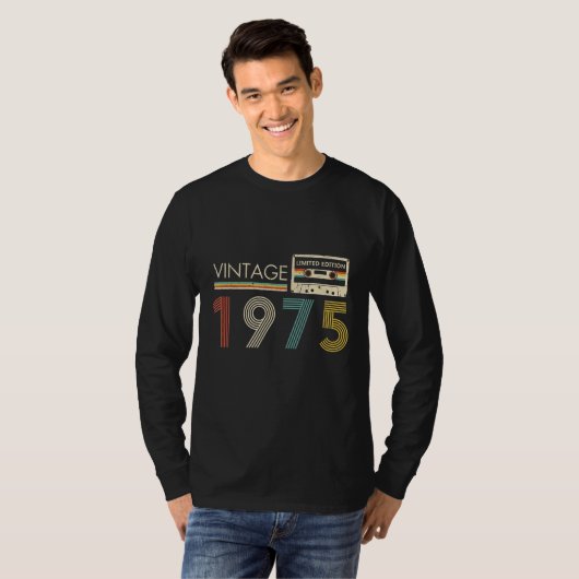 1975 Cassette T-shirt (Voorkant volledig)