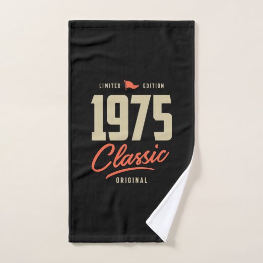 1975 Classic Birthday Gift Handdoek (Handdoek)