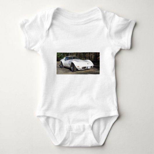 1975 Corvette Baby-kostuum Romper (Voorkant)