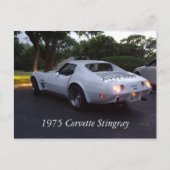 1975 Corvette Briefkaart (Voorkant)