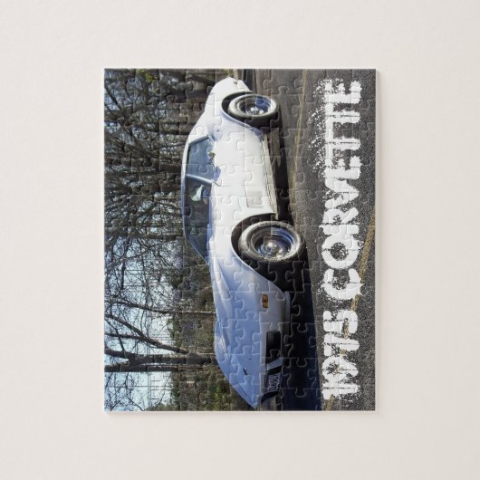 1975 Corvette Stingray Puzzle Legpuzzel (Verticaal)