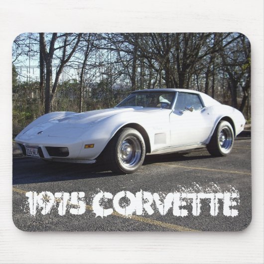 1975 Corvette Stingray Puzzle Muismat (Voorkant)