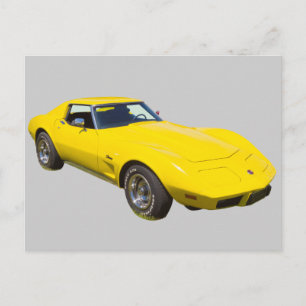 1975 Corvette Stingray Sportauto Briefkaart