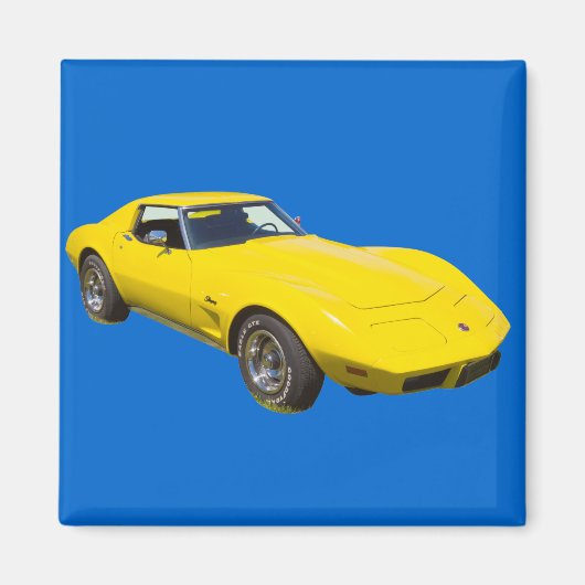 1975 Corvette Stingray Sportauto Magneet (Voorkant)