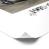 1975 Corvette strandfoto Foto Afdruk (Hoek)