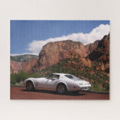 1975 Corvette & Zion National Park Puzzle Legpuzzel (Horizontaal)