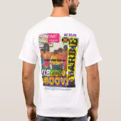 1975 ECHTE MANNEN SLOW DANCE Mannen Basisshirt T-shirt (Achterkant)