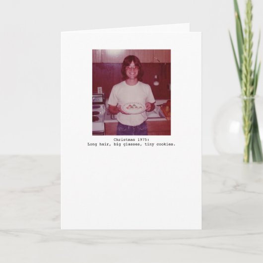 1975 het Wenskaart van de Vakantie Feestdagen Kaart (Voorkant)