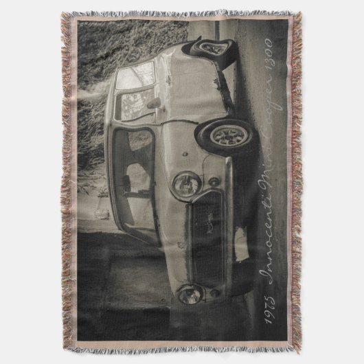 1975 Innocenti Mini Cooper 1300 Gooi Deken (Voorkant Verticaal)