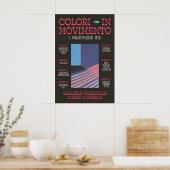 1975 Italiaanse Kunsttentoonstelling Poster Galler (Keuken)