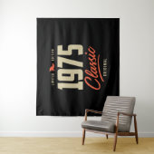 1975 Klassiek Verjaardagscadeau Wandkleed (In situ)