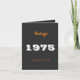 1975 Limited Edition – 50ste verjaardagsfeest