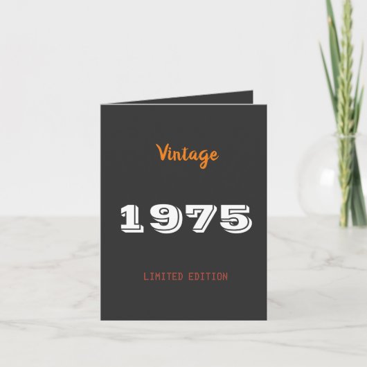  1975 Limited Edition – 50ste verjaardagsfeest (Voorkant)