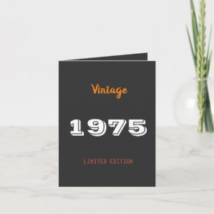  1975 Limited Edition – 50ste verjaardagsfeest