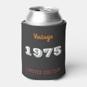  1975 Limited Edition 50th Birthday Retro Blikjeskoeler (Blikje Voorkant)