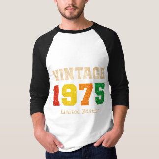 1975 Limited Edition – 50th Birthday Retro T-shirt