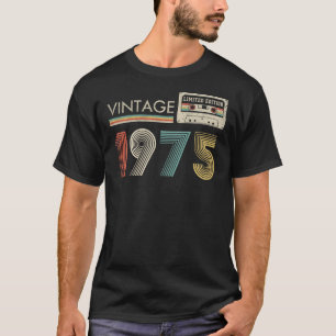  1975 Limited Edition Cassette Retro T-shirt