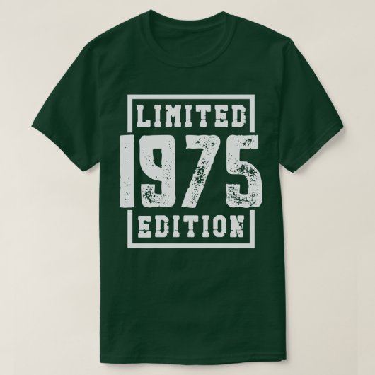 1975 Limited Edition T-shirt (Design voorkant)