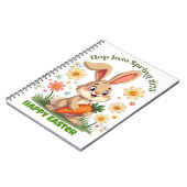 1975 Retro Spring Bunny Notitieboek (Linkerzijde)