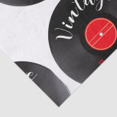  1975 Retro Stripe Record 50e verjaardag Tissuepapier (Detail)