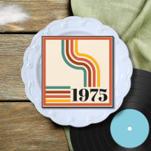 1975 Retro Stripe  Sinaasappel