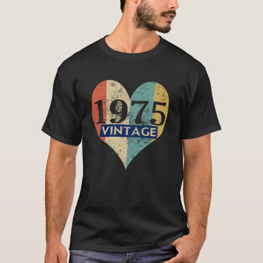  1975 Retro T-shirt (Voorkant)