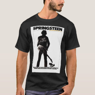 1975 Springsteen Concert Poster schilderen. Essent T-shirt