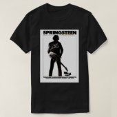 1975 Springsteen Concert Poster schilderen. T-shirt (Design voorkant)