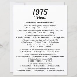 1975 Trivia spel