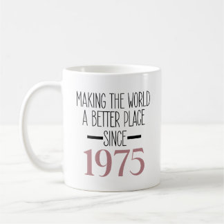 1975 Verjaardag 50ste jaar Oude Geschenken Vrouwen Koffiemok