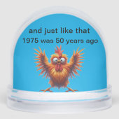 1975 was 50 jaar geleden sneeuwbol (Voorkant)