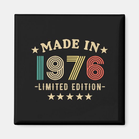 1976 50th Birthday,50th 2026 For Him, Dad,father's Magneet (Voorkant)