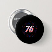 1976 Amerika VS _ Onafhankelijkheidsdag _ 4 juli Ronde Button 5,7 Cm (Voorkant /achterkant)