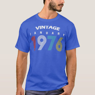 1976  Birthday Gif T-shirt