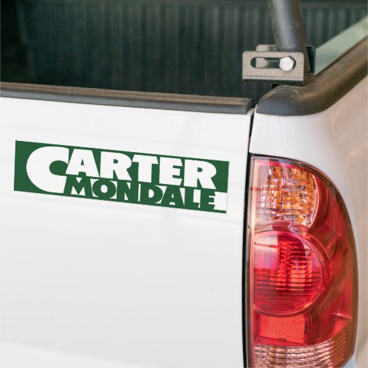 1976 Carter Mondale Bumpersticker (Op Truck)