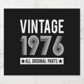  1976 Etiket voor bierflesjes (Enkel label)