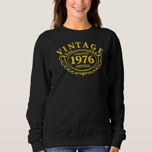 1976 geboorte-idee trui (Voorkant)
