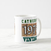 1976 Geboortejaar - Verjaardag Koffiemok (Voorkant rechts)