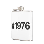 1976 Hashtag 49 jaar Verjaardag Jubileum Heupfles (Links)