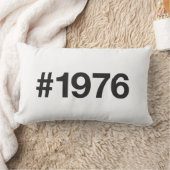 1976 Hashtag 49 jaar Verjaardag Jubileum Kussen (Deken)