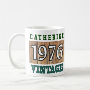 1976 Jaar van de geboorte - Dag van de geboorte Koffiemok