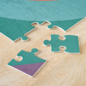 1976 Limited Edition 50th Birthday Jigsaw Legpuzzel (Zijkant)