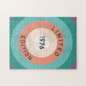 1976 Limited Edition 50th Birthday Jigsaw Legpuzzel (Horizontaal)