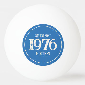 1976 Oorspronkelijke editie in oceaanblauw Pingpongbal
