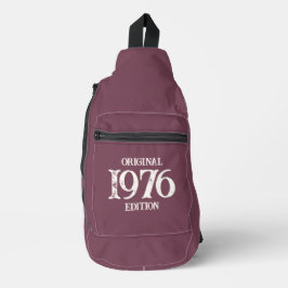 1976 Originele editie op Maroon Sling Bag