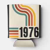 1976 Retro Vintage Poster 50e Verjaardag Koeler (Achterkant)