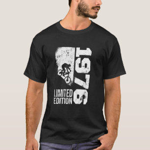 1976 Verjaardag fietsen MTB-Bicycles Mountai T-shirt