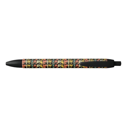  1976 ZWARTE INKT PEN (Achterkant)