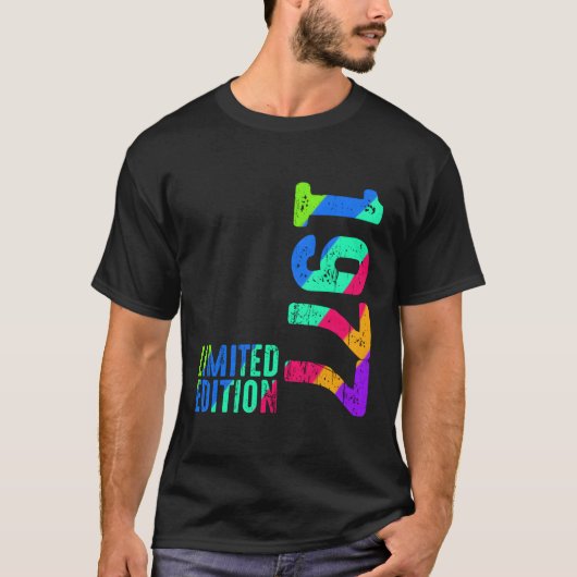 1977 1977 Jaar 1977 1977 Sinds 1977 T-shirt (Voorkant)