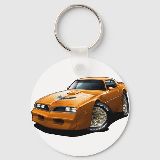 1977-1978 Trans-AM Sinaasappel Sleutelhanger (Voorkant)